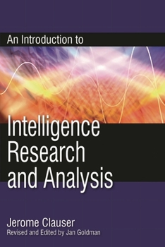 Paperback Introduction to Intelligence Research and Analysis Book