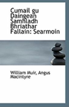 Paperback Cumail Gu Daingean Samhladh Bhriathar Fallain: Searmoin Book