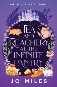 Paperback Tea & Treachery at the Infinite Pantry Book