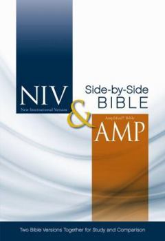 Hardcover NIV, Amplified, Parallel Bible, Hardcover: Two Bible Versions Together for Study and Comparison Book
