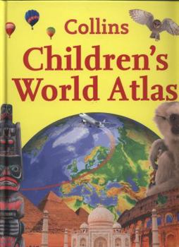 Hardcover Collins Children's World Atlas Book