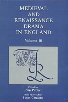 Hardcover Medieval and Renaissance Drama in England, vol. 10 Book