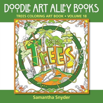 Paperback Trees Coloring Art Book