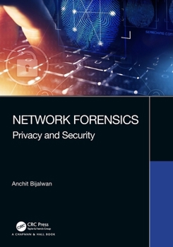 Paperback Network Forensics: Privacy and Security Book
