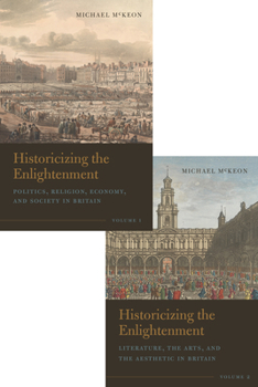 Hardcover Historicizing the Enlightenment (2 Vol Set) Book