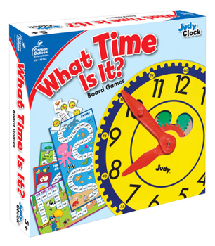 Misc. What Time Is It? Board Game, Ages 5 - 8 Book