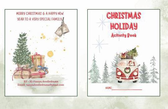 Paperback Christmas Holiday - Activity book