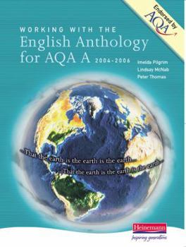 Paperback Working with the Anthology for Aqa Book