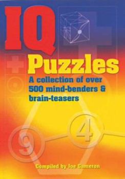 Paperback IQ Puzzles Book