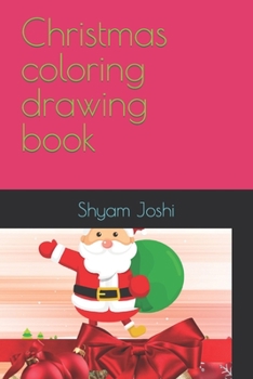 Paperback Christmas coloring drawing book