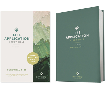 Hardcover NLT Life Application Study Bible, Third Edition, Personal Size (Hardcover, Red Letter) Book
