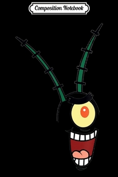 Paperback Composition Notebook: Plankton-Halloween Group Costume Cartoon Face Funny Journal/Notebook Blank Lined Ruled 6x9 100 Pages Book