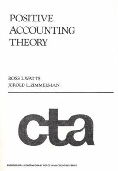 Paperback Positive Accounting Theory Book