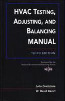 Hardcover HVAC Testing, Adjusting, and Balancing Field Manual Book