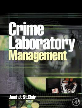 Hardcover Crime Laboratory Management Book