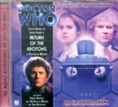 Audio CD Dr Who Return of the Krotons (Dr Who Big Finish) Book