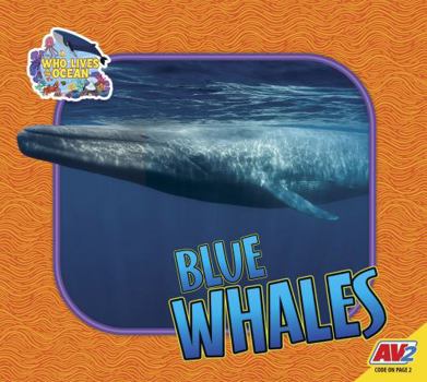 Library Binding Blue Whales Book