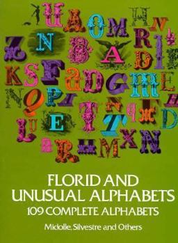 Paperback Florid and Unusual Alphabets Book