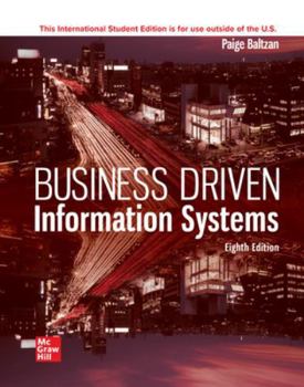 Paperback ISE Business Driven Information Systems Book