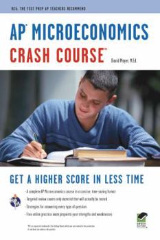 Paperback Ap(r) Microeconomics Crash Course Book + Online Book