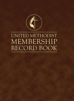 Hardcover United Methodist Membership Record Book