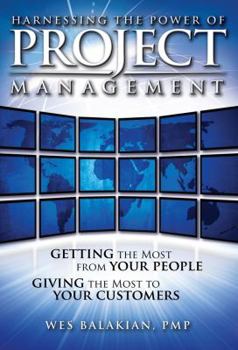 Hardcover Harnessing the Power of Project Management: Getting the Most from Your People, Giving the Most to Your Customers Book