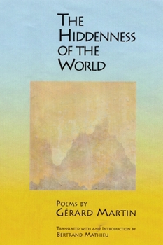Paperback La Derobee Du Monde/The Hiddenness Of The World [French] Book