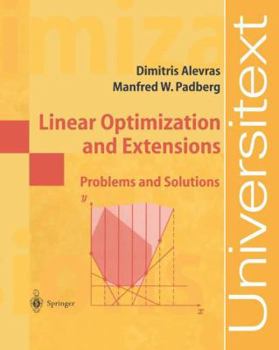 Paperback Linear Optimization and Extensions: Problems and Solutions Book
