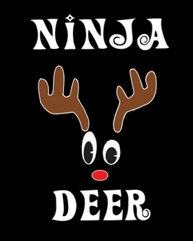 Paperback Ninja Deer: Deer Elk Antler Hunting Hobby 2020 Monthly Planner Dated Journal 8" x 10" 110 pages Book