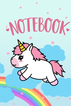 Notebook : DIN A5 Einhorn Notizheft - 110 Seiten Liniertes S��es Einhorn Notizbuch F�r Die Schule, Uni, Arbeit - Einhorn Geschenkidee F�r Studenten, Kollegen, Freunde