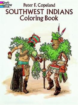 Paperback Southwest Indians Coloring Book