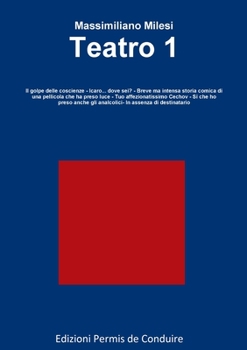 Paperback Teatro 1 [Italian] Book