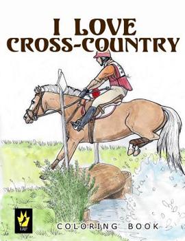 Paperback I Love Cross-Country Coloring Book