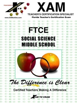 Paperback FTCE Social Science Middle School Book