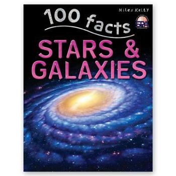 Paperback 100 Facts Stars and Galaxies Book