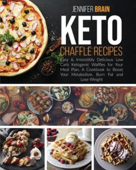 Paperback Keto Chaffle Recipes Book