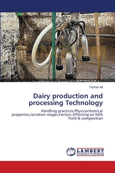 Paperback Dairy production and processing Technology Book