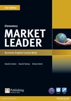 Paperback Market Leader 3rd Edition Elementary Coursebook & DVD-ROM Pack [With DVD ROM] Book