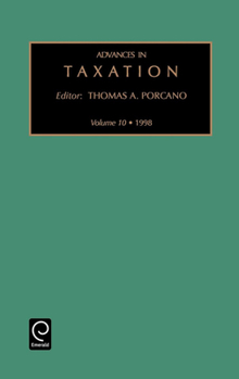 Hardcover Advances in Taxation Book