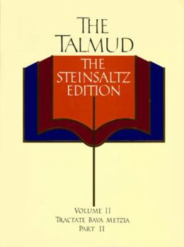 Hardcover The Talmud, the Steinsaltz Edition, Volume 2: Tractate Bava Metzia Part 11 Book