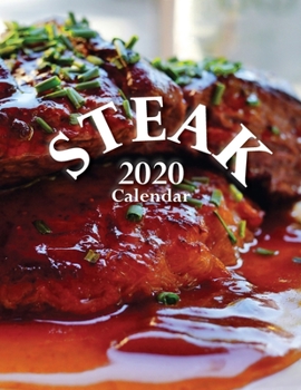 Paperback Steak 2020 Calendar Book