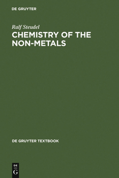 Hardcover Chemistry of the Non-Metals Book