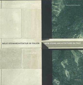 Paperback Neue Steinarchitektur in Italien / New Stone Architecture in Italy Book