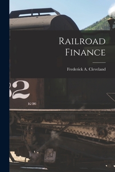 Paperback Railroad Finance Book