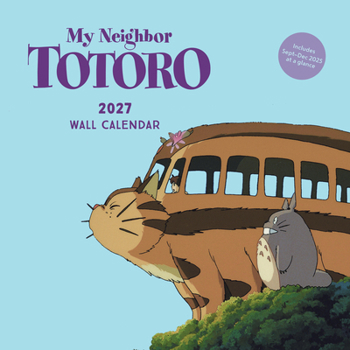 Calendar Studio Ghibli My Neighbor Totoro 2027 Wall Calendar Book