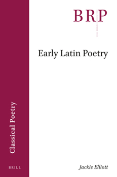 Paperback Early Latin Poetry Book