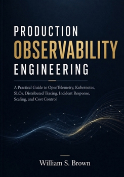 Paperback PRODUCTION OBSERVABILITY ENGINEERING: A Practical Guide to OpenTelemetry, Kubernetes, SLOs, Distributed Tracing, Incident Response, Scaling, and Cost Control Book