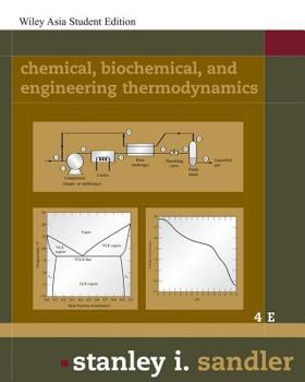 Paperback Chemical and Engineering Thermodynamics Book