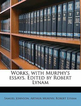 Paperback Works, with Murphy's essays. Edited by Robert Lynam Book