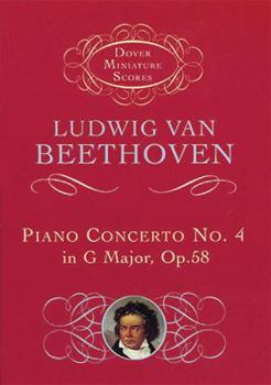 Paperback Piano Concerto No. 4 in G Major: Op. 58 Book